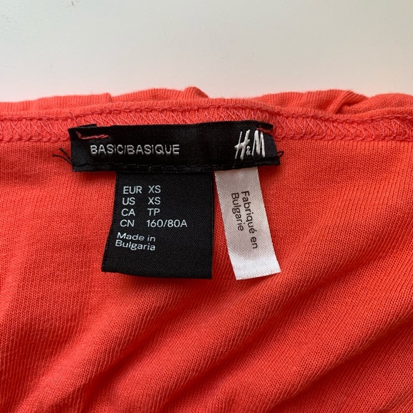 Coral strapless dress! - Picture 2 of 3